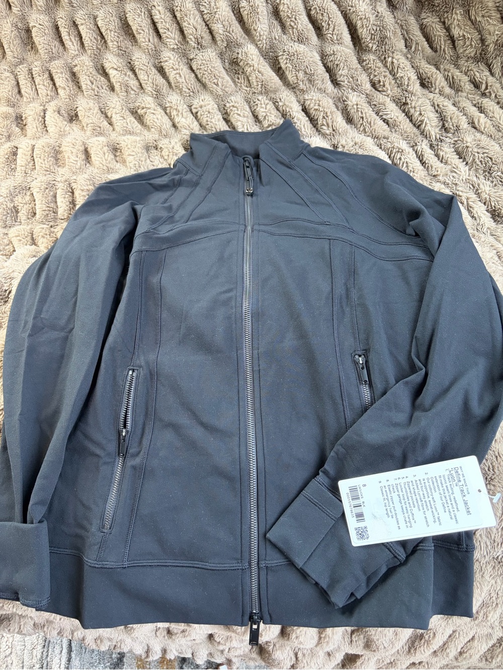 lululemon athletica Black Full-Zip Utility Jacket